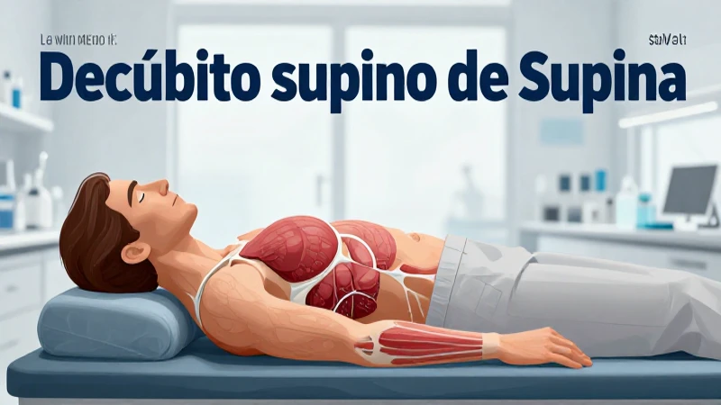 Definición de decúbito supino médico