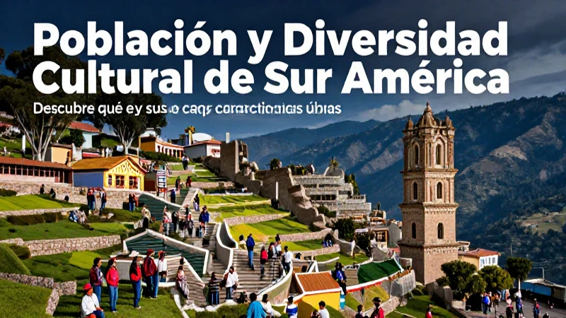 La riqueza cultural de Suramérica