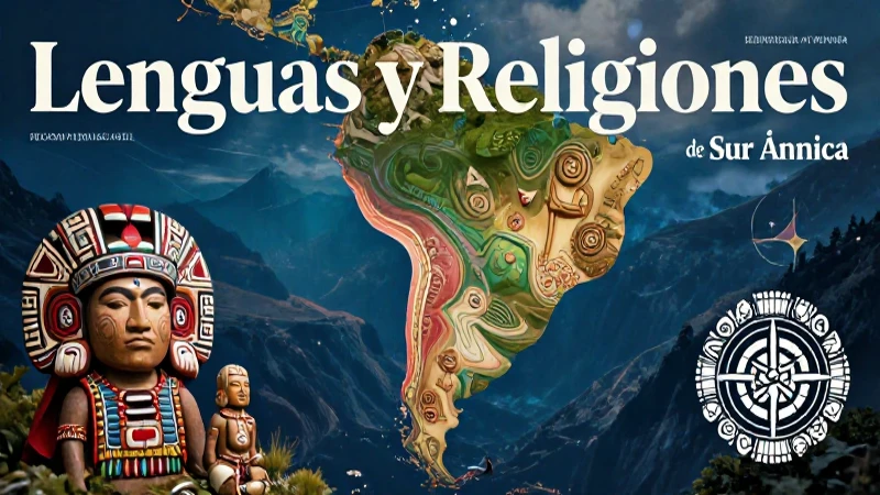 Principales lenguas y religiones sudamericanas