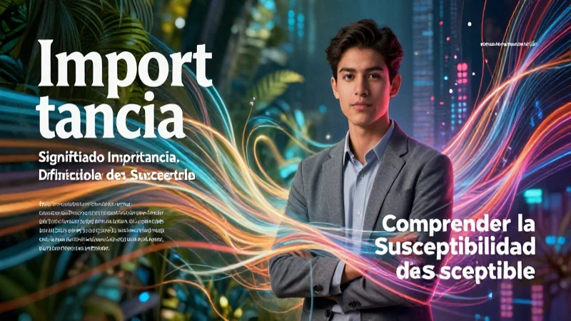 Comprender la susceptibilidad es clave
