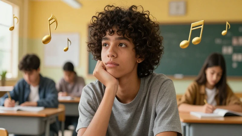 Ilustración premium de estudiante y aprendizaje moderno