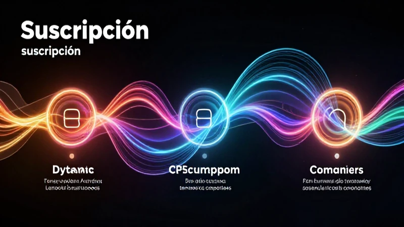 Suscripción: definición, propósito y concepto esencial 3 Concepto visual del modelo de suscripción