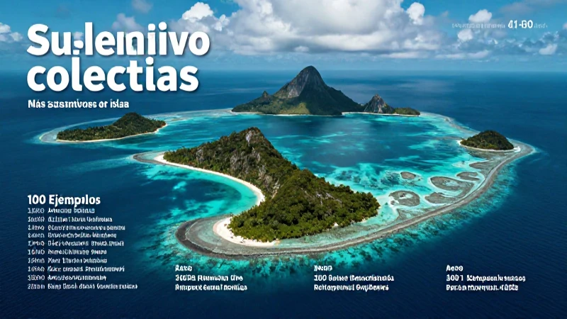 Ejemplos de archipiélagos tropicales de alta calidad