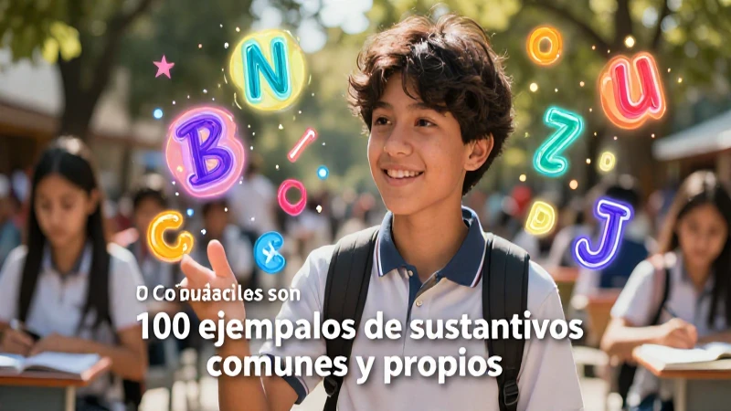 Cuáles son 100 ejemplos de sustantivos comunes y propios 3 Estudiante dinámico aprende sobre sustantivos