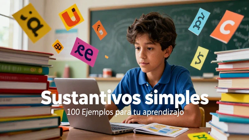 Recursos para aprender sustantivos simples