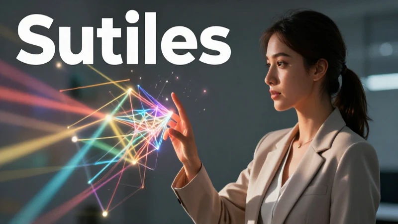 Sutiles: Concepto, características y origen del término 7 Mujer elegante ilustrando sutileza con luz geométrica