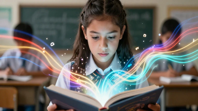Estudiante mexicano aprende intensamente con luz