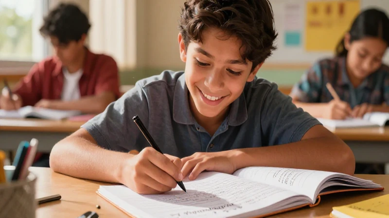Mejora tu lectura y redacción en 2º de bachillerato con nuestro taller 3 Joven mexicano estudiante con enfoque profesional