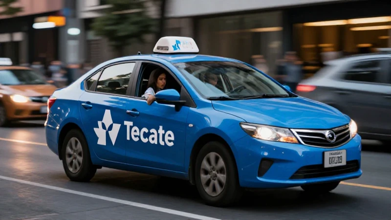 Tecate: taxis azules confiables y rápidos