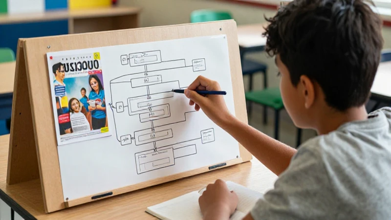 Taylorismo: Definición y concepto en la educación actual 4 Alumno concentrado en aula mexicana moderna