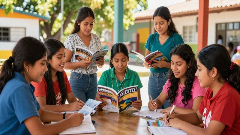 Educación mexicana vibrante y colaborativa