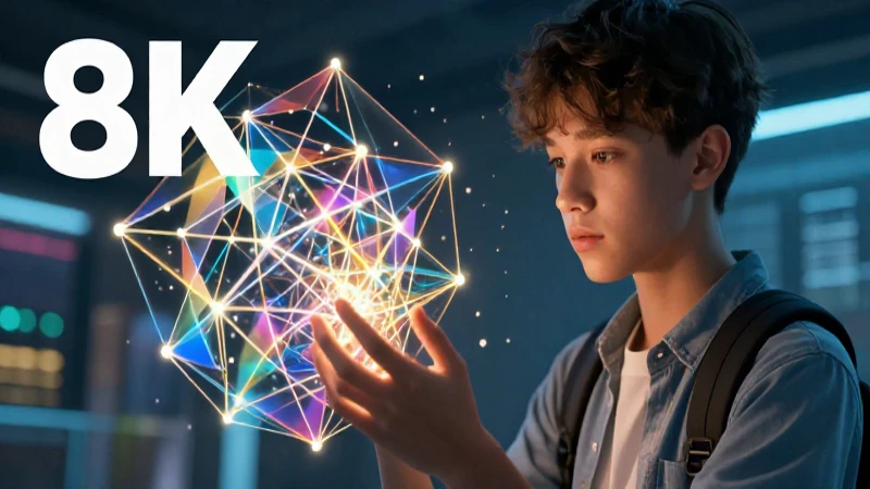 Tecnicismos: 20 Ejemplos Ilustrativos para Entenderlos 13 Estudiante analizando datos geométricos brillantes