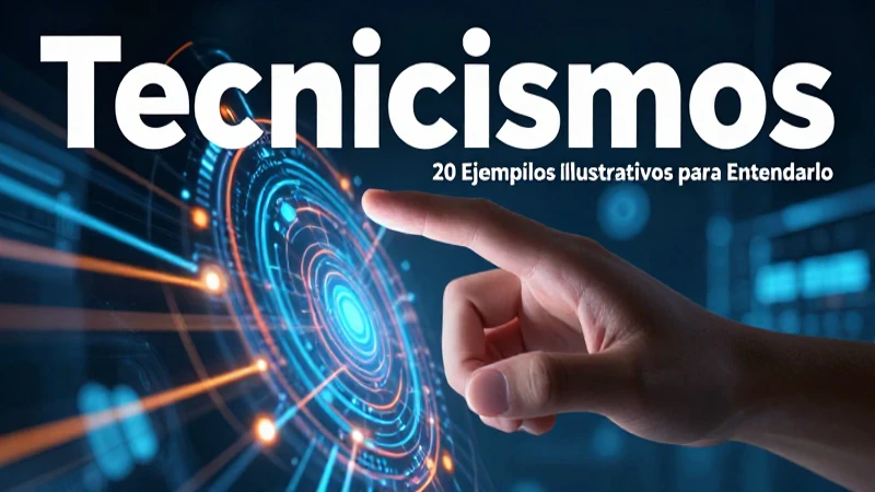 Tecnicismos: 20 Ejemplos Ilustrativos para Entenderlos 12 Tecnicismos digitales: 20 ejemplos clave