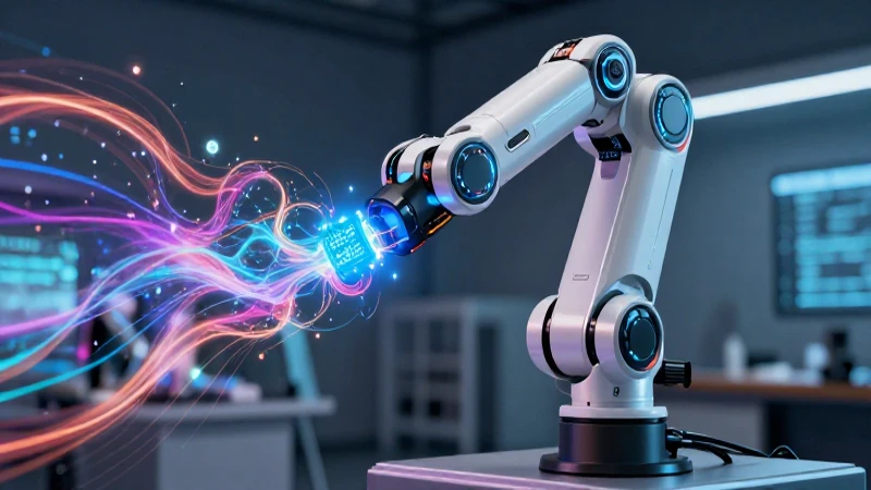 Robótica futurista con tecnología y diseño avanzado