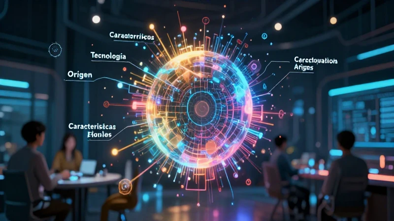 Futuro tecnológico vibrante en un entorno de aprendizaje dinámico