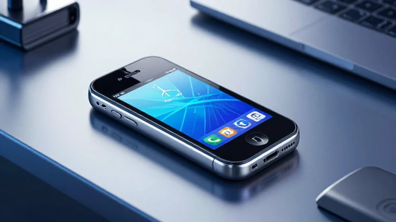 Telefonía inteligente: concepto, historia y características 4 iPhone 2007 elegante en mesa moderna