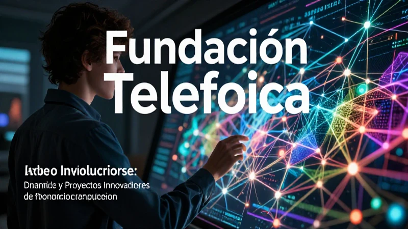 Fundación Telefónica: Archivos y Proyectos Innovadores 7 Involúcrate en proyectos innovadores de Fundación Telefónica
