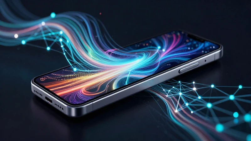 Diseño futurista de conectividad digital vibrante
