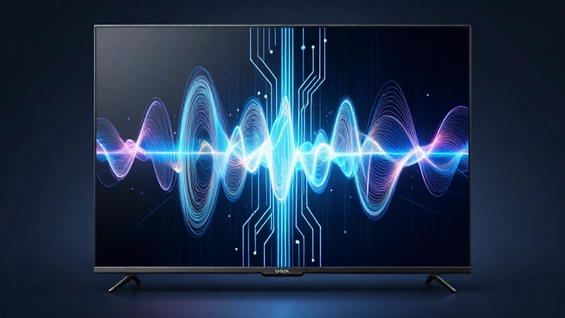 Televisión: qué es, definición y conceptos clave explicados 6 Televisión moderna con señal abstracta y alta calidad