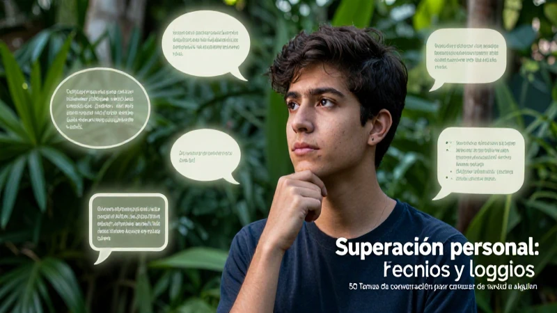 Fotografía de introspección con conceptos de diálogo abstractos