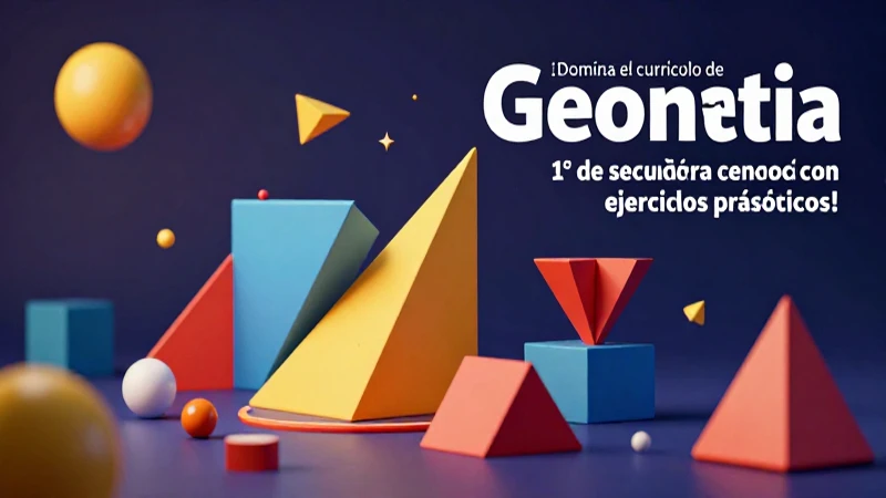 Geometría: domina la matemática de secundaria