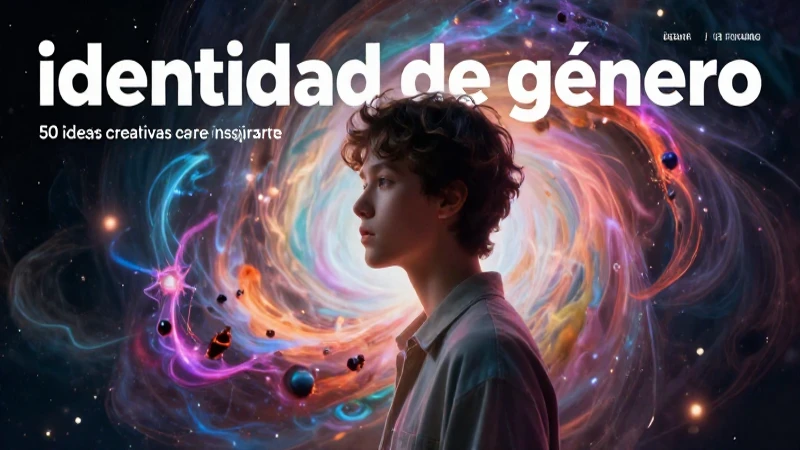 Retrato dinámico de identidad de género y creatividad