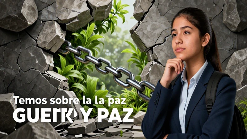 Paz y guerra: un análisis visual educativo