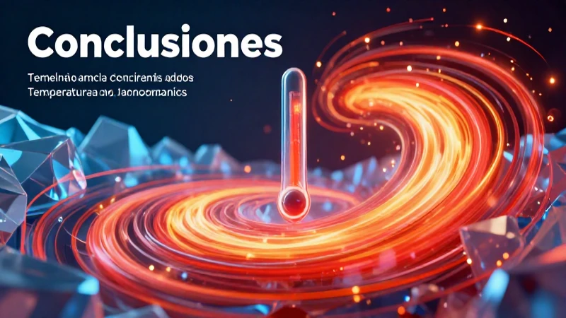 Entender la temperatura en detalle es vital