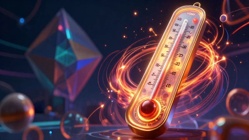Ilustración de escalas de temperatura detallada