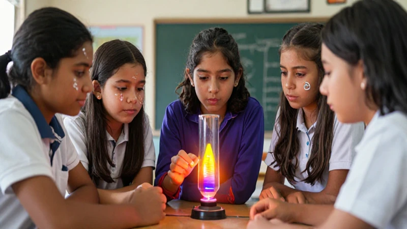 Estudiantes exploran temperatura en clase moderna