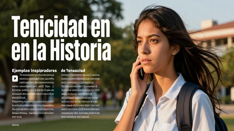 Retrato de tenacidad estudiantil mexicana