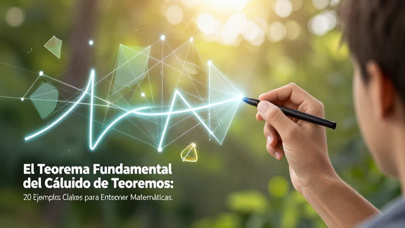 Teoremas: 20 Ejemplos Clave para Entender Matemáticas 12 Gráfico educativo: Teorema Fundamental del Cálculo