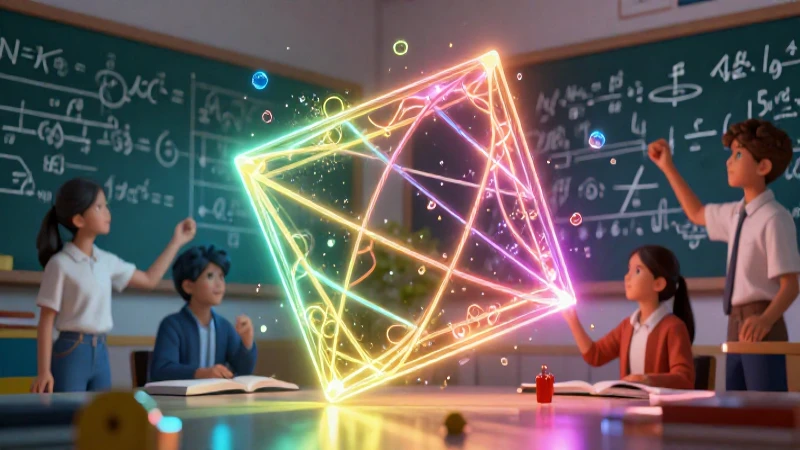 Teoremas: 20 Ejemplos Clave para Entender Matemáticas 15 Teoría matemática vibrante en estilo moderno