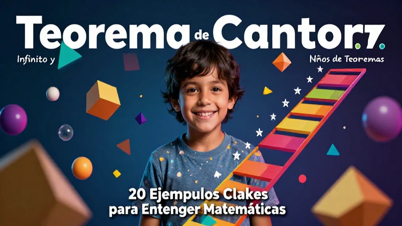 Teoremas: 20 Ejemplos Clave para Entender Matemáticas 8 Cantor explica infinito con un niño mexicano