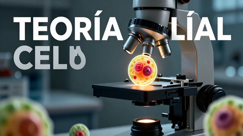 Teoría celular: Concepto, historia, postulados y principios 3 La teoría celular: historia, concepto y principios