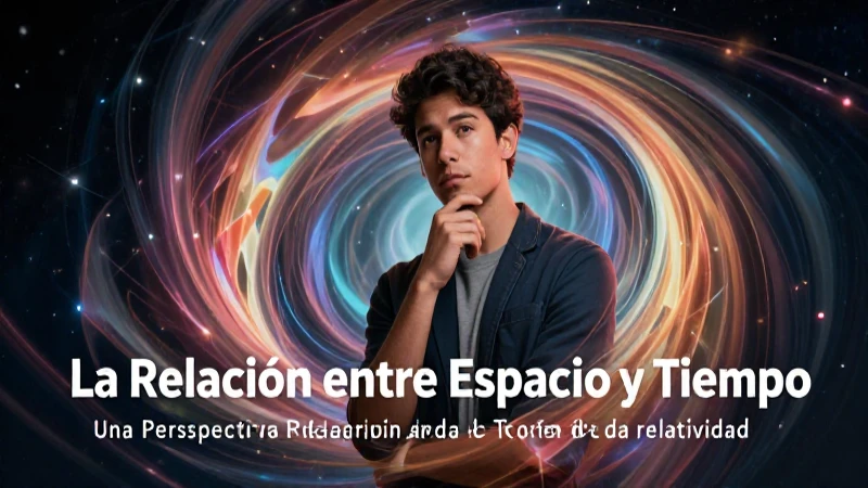 Académico en un vórtice de espacio-tiempo