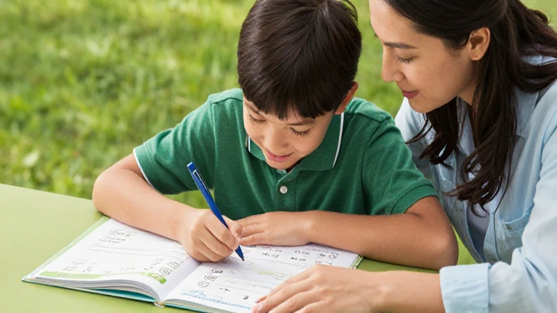 Tercero básico: Libro de matemática MINEDUC resuelto 8 Estudiante alegre con padre resolvieron libro de matemáticas