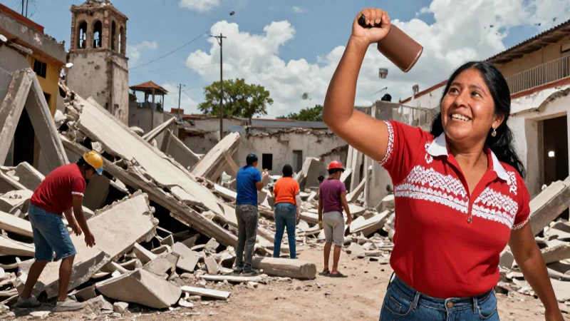 Terremoto de México 1985: Consecuencias y Características 4 Esperanza mexicana reconstruye en ruinas tras terremoto