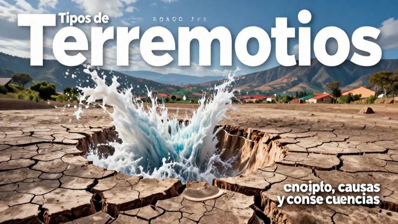 Tipos de terremotos: causas, efectos e impacto