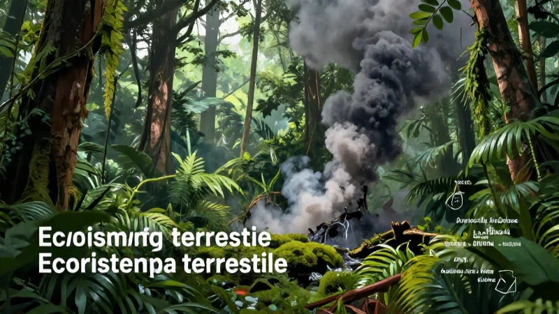 Amenazas de contaminación a ecosistemas forestales
