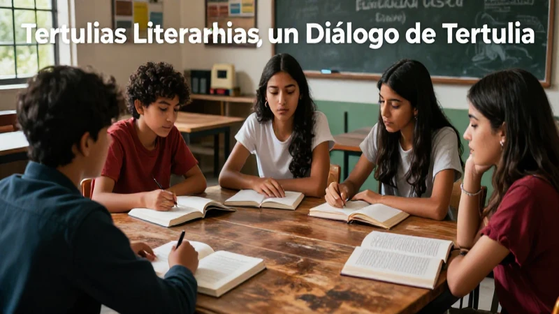 Diálogos literarios estimulan a estudiantes mexicanos en un aula