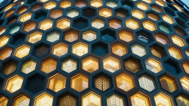 Geometría moderna vibrante con diseño educativo detallado