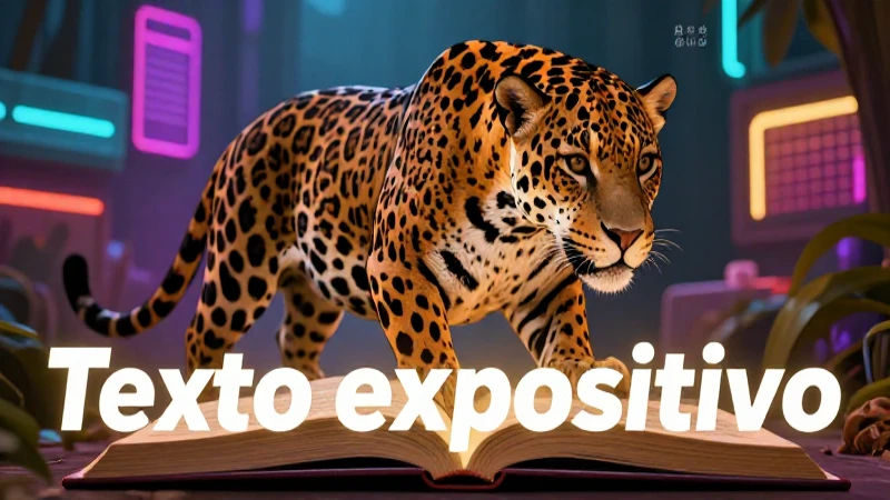 Recursos para el texto expositivo y el jaguar
