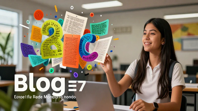 Ilustración vibrante de estudiante mexicano moderno