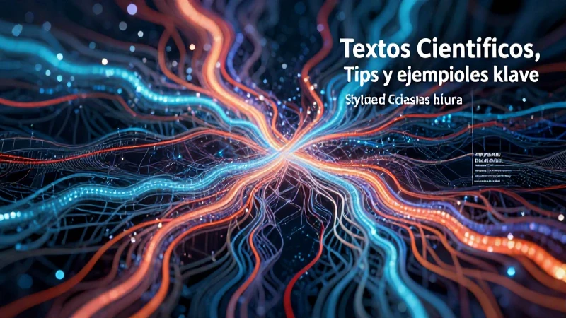Textos científicos: características, tipos y ejemplos clave 6 Guía de fuentes y bibliografía de textos científicos