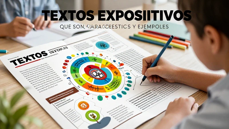 Ilustración profesional de textos expositivos