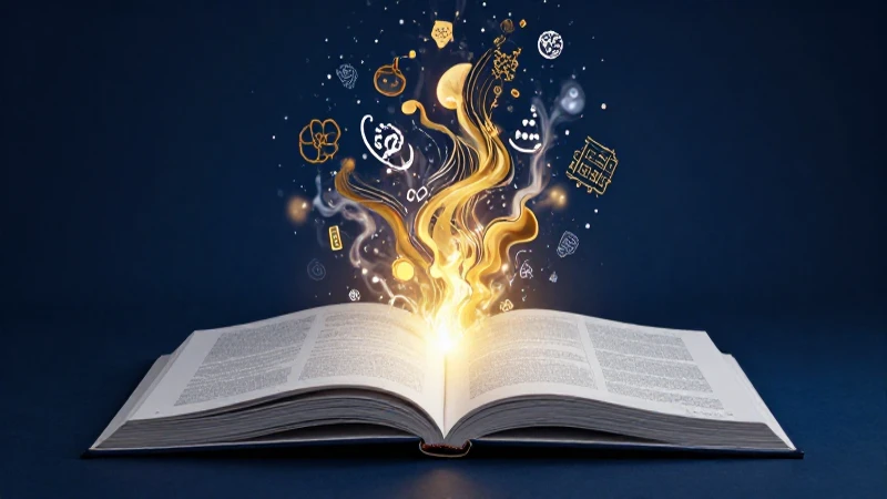Qué características, tipos y ejemplos hay en textos literarios 4 Libro vibrante y moderno con simbolismo conceptual