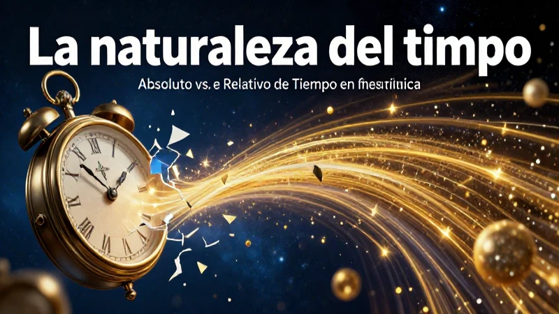 Tiempo en física: Definición, medición y características 3 Tiempo físico, absoluto versus relativo