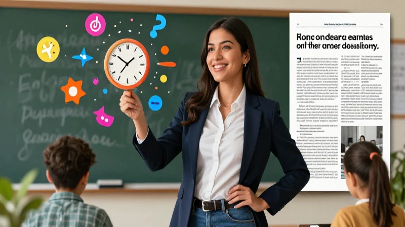 Maestro moderno y vibrante con conceptos educativos dinámicos