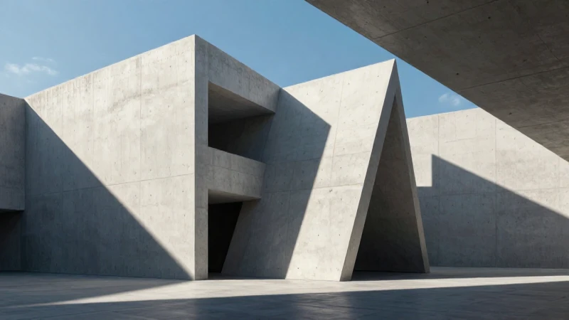Tienen forma definida: características y ejemplos clave 5 Geometría arquitectónica minimalista con contrastes dramáticos